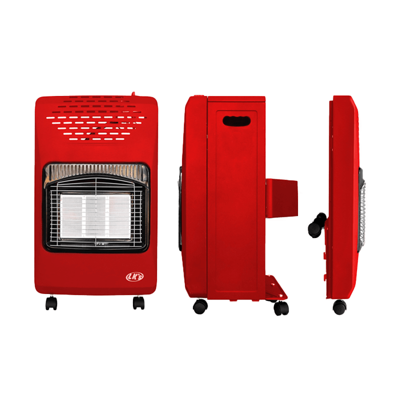 LK`s Gas Heater Red/Black Glory Gas